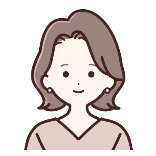 40代女性イラスト